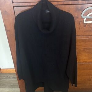 Cyrus Black Turtleneck Sweater for Men